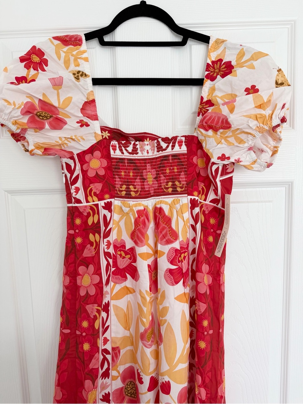 NWT Farm Rio 100% Cotton Puff-Sleeve
Midi Dress-Size Small - Picture 11 of 11